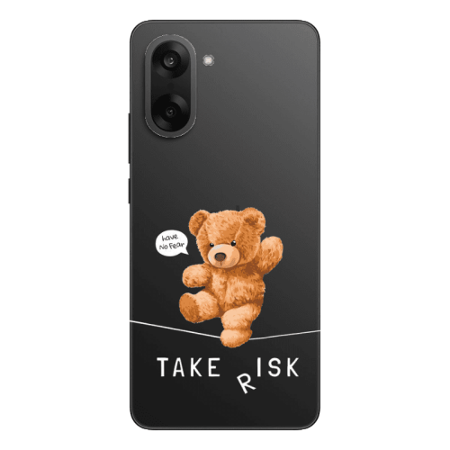 Oneplus Nord CE 5 Take risk Transparent Silicone TPU Θήκη